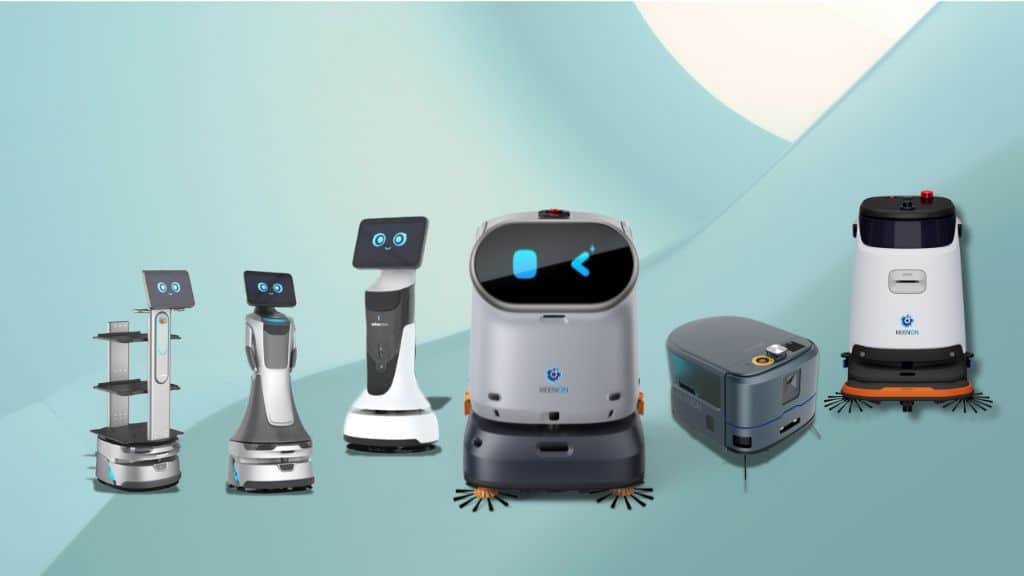 JEROBOTIC, gamme de robots de services professionnel